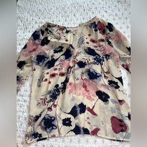 Floral beige